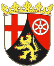 Das Wappen von Rheinland-Pfalz