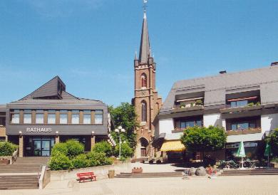 Der Rheinböller Marktplatz