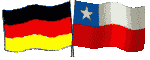 Flaggen Deutschland - Chile